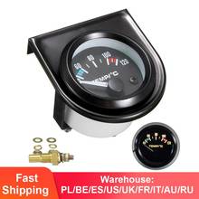 Car Gauge 2" 52mm Water Temp Gauge 40~120 Centigrade Temperature Vehicle Meter Black Shell 12V 2024 - buy cheap