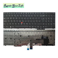 Teclado de ordenador portátil, accesorio para lenovo e570, e570c, e575, SN20K93368, 01AX200, SG-84600-XUA, PK1311P3A00, negro, repuesto 2024 - compra barato