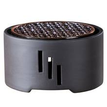 1PC Ceramic Candle Stand Tea Heater Tea Stove Milk Warmer Candle Holder with Mat Without Candle for Home Cafe 2024 - buy cheap