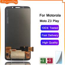 Pantalla LCD para Motorola Moto Z3 Play, montaje de digitalizador con pantalla táctil, repuesto para Moto Z3 Play XT1929 XT-1929 2024 - compra barato