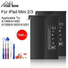 PINZHENG Original Tablet Battery For iPad Mini 2 3 6471mAh Mini2 Mini3 A1512 A1489 A1490 A1491 A1599 Tablet Battery With Tools 2024 - buy cheap