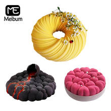 Meibum 3 Types Silicone Baking Mold Chocolate Mousse Pastry Mould Cake Decoration Accessories Bakeware Tools Kitchen Supplies 2024 - buy cheap