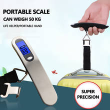 Hand Held Belt Scale 50kg LCD Digital hanging Scale Travel Suitcase Luggage Hanging Scales Weighing Balance Electronic Fishing 2024 - buy cheap