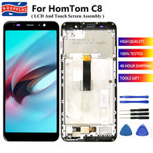 For HOMTOM C8 Smartphones LCD Display + 640x1280 Touch Screen Digitizer Assembly+ Frame Replacement 5.5" High Quality Parts 2024 - buy cheap