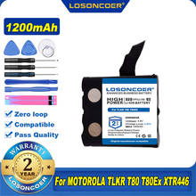 IXNN4002B Battery For MOTOROLA TLKR T80 T80Ex XT180 TLKR T61 T81 T5 T6 T7 T8 T50 T60 Radio For Uniden BP-38 BP-40 BT-1013 BT-537 2024 - buy cheap