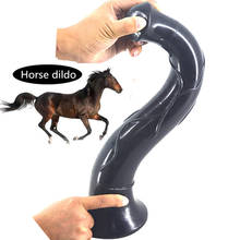 Horse Dildo Realistic Big Thick Animal Penis 42*6.5cm Long  Sex Toys For Woman Vaginal Butt Massage Masturbation Huge Cock Dick 2024 - buy cheap