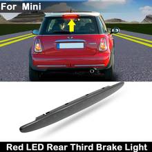 For Mini R50 R53 JCW Cooper 2002-2006 Clear Lens or Smoked Lens Red LED Rear Third Brake Light Rear Stop Lamp 2024 - buy cheap