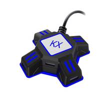 KX-Adaptador USB para mando de videojuegos, convertidor de teclado y ratón para Nintendo Switch/Xbox/PS4/PS3, accesorios de juego 2024 - compra barato