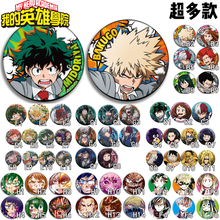 58mm My Hero Academia Badge Cosplay Brooch Pins Schoolbag Pins Button Badg Backpack Decorate for boys girls gift many styles 2024 - buy cheap