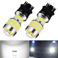 Luces de circulación diurna para coche, Bombilla de freno trasero DRL, para Hyundai Tucson 3157 Creta, 2x3156 P21/5W T25 2017 2024 - compra barato