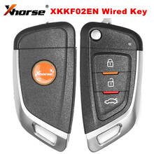 10 pçs/lote xhorse xkkf02en chave do carro remoto universal com 3 botões para vvdi chave ferramenta (versão em inglês) 2024 - compre barato