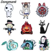DZ186 Anime Metal Enamel Pins and Brooch Women Men Fashion Lapel Pin Backpack Bags Badge Gifts 2024 - buy cheap