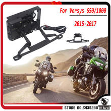 Motorcycle Accessories Stand Holder Phone Mobile Phone GPS Plate Bracket For Kawasaki Versys 650/1000 2015-2017 2024 - buy cheap