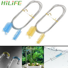 HILIFE Tube Cleaning Brush Hose Pipe Brushes Cleaner Stainless Steel Single Double Head Flexible Aquarium Fish Tank Filter Pump 2024 - buy cheap