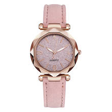 woman watches 2020 luxury starry sky watch quartz leather watch women stainless steel dial bracele wristwatch horloge vrouw 03* 2024 - buy cheap