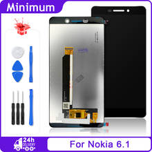 For Nokia 6 2018 / 6.1 5.5" LCD Display Touch Screen Digitizer Assembly For Nokia 6.1 TA-1043 TA-1045 TA-1050 TA-1054 TA-1068 2024 - buy cheap