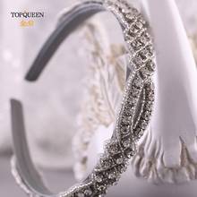 TOPQUEEN S332-FG wedding rhinestone hair accessories bridal tiara headpieces  rhinestone headband Baroque hair band 2024 - buy cheap