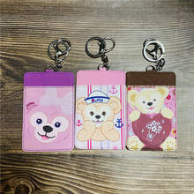 Disney Duffy Bear Anime Figures Cartoon Product Cosplay Accessories Casual Card Holder Unisex Gift 2024 - buy cheap