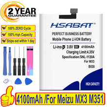 HSABAT-batería B030 para Meizu MX3, M351, M353, M355, M356, MX 3, 4100mAh 2024 - compra barato