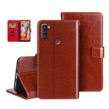 Phone Cover For Samsung Galaxy A11 SM-A115F Case Flip PU Leather Wallet Stand Capa For Samsung A11 Fashion Protective Shell 2024 - buy cheap