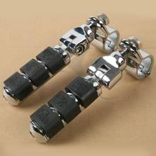 Motocycle 30mm Universal Front Foot Pegs Footrests For Harley Honda Kawasaki Yamaha Suzuki 2024 - buy cheap