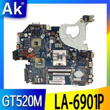 Placa madre P5WE0 LA-6901P para For Acer 5750 5750G 5755 placa base para portátil HM65 GT520M 1gb placa madre de prueba original 2024 - compra barato