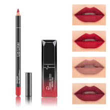 Pudaier Natural Long Lasting Waterproof Lip Gloss Multi Colors Matte Fog Color Modified Lipline Lipstick Set Makeup Cosmetic 2024 - buy cheap