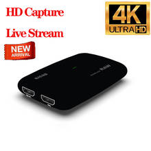 Ezcap-tarjeta de captura con USB 321, caja de transmisión en vivo, grabación en 4K, 30hz, 3,0 P, 120fps, 60fps ,Audio y vídeo, 1080 2024 - compra barato