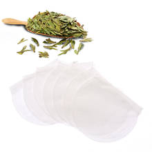Sacos de chá redondos 100 com fio, descartáveis com fio selados e aromatizados vazios infusão chá solto 2024 - compre barato