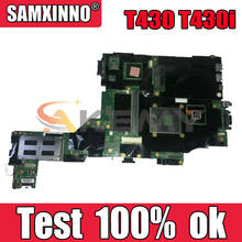 Akemy For  Lenovo ThinkPad T430 T430i Laptop Motherboard FRU 04Y1423 04X3651 04X3655 QM77 DDR3 NVS 5400 M 1 GB  Work 2024 - buy cheap