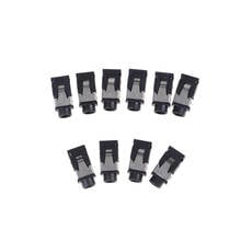 10pcs/lot PJ-321 PCB Mount Stereo Jack PJ321 3.5mm Female Audio Connector 4 Pin SMT Headphone Jack Socket 2024 - buy cheap