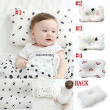 PUDCOCO Infant Cot Pillow Anti Roll Cotton Cushion for Crib Bed Neck-Support Baby Prevent Flat Head Positioner Pillow Newborn 2024 - buy cheap