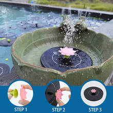 Floating Solar Fountain Garden Water Fountain Pool Pond Decoration Solar Panel Powered Fountains Water Pump Garden Decoration 2024 - buy cheap