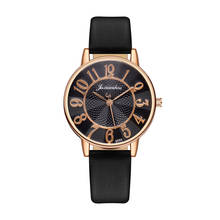 Women Elegant Leather Watches 2020 Fashion Digital Scale Quartz Watch Ladies Casaul Dress Wristwatch Clock Relogio Feminino Hot 2024 - buy cheap