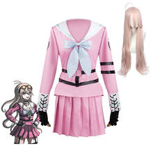 Anime Danganronpa V3 Killing Harmony Miu Iruma Cosplay Wigs Women Sailor Suit Halloween Carnival Uniform Sets 2024 - buy cheap