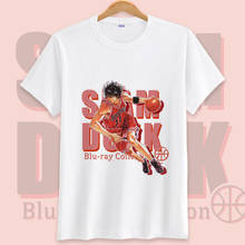 Camiseta de baloncesto SHOHOKU de Anime japonés, camiseta de Hanamichi Sakuragi Rukawa kaade, camiseta de dibujos animados, disfraz de Cosplay 2024 - compra barato