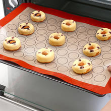 Macaron антипригарный силиконовый коврик для выпечки коврик для печенья коврик для раскатки теста приспособление для выпечки торта посуда для выпечки Кондитерские инструменты для кухни 2024 - купить недорого