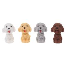 Mini 3D Cute Cartoon Dog Rubber Pencil Eraser School Student Korean Stationery Correction Supplies For Kids Gifts 2024 - buy cheap