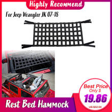 Cama hamaca para techo de coche, cubierta suave de descanso para Jeep Wrangler JK 07-18 2024 - compra barato