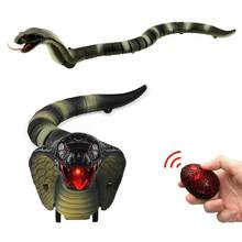 Remote Control Snake Cobra Toy Animal Trick Scary Prank Toy Tricky Scary Props Funny Gift Simulation Animal Snake 2024 - buy cheap