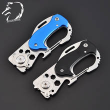 Multifunction Mini Pocket Folding Knife Carabiner CS Go Knives Hunting Military Weapons Survival Tool For Man Women 2024 - buy cheap