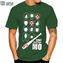 The Walking Dead fan apparel Negan Eeny Meeny Miny Moe Lucille Bat T-Shirt 2024 - buy cheap
