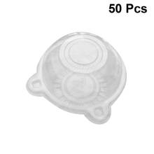 50Pcs Cupcake Boxes Plastic Transparent Cake Cups Holder for Pastries Disposable Food Containers 2024 - buy cheap