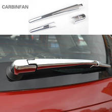 Car styling trim ABS chrome car Rear Window glass wiper nozzle cover tail window frame Sticker For Suzuki Vitara 2016-2018  C921 2024 - buy cheap
