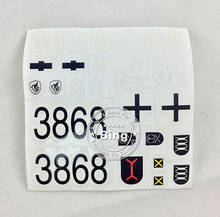 HENG LONG 1/16 German Stug III F8 RC Infrared Fight Tank Decal Sticker 3868 TH00311-SMT4 2024 - buy cheap