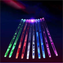 BATESMUSIC Macromolecular compound Bright Thigh Led Light Drumsticks Percussion Instrument Luminous Accessories for Drum 2024 - buy cheap