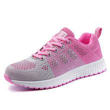 Women Casual Shoes Fashion Breathable Walking Mesh Lace Up Flat Shoes Sneakers Women Tenis  Shoes 2024 - buy cheap