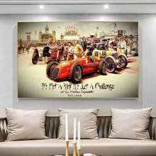 Vintage Car Canvas Painting Retro Classic Racing Car Posters and Prints Cuadros Wall Art Picture For Home Living Room Decoration 2024 - buy cheap