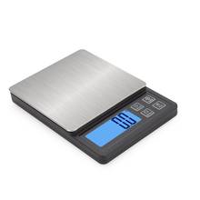 Portable 0.6-3kg/0.01-0.1g Digital Scale LCD Electronic Scales Steelyard Kitchen Scales Postal Food Balance Measuring Weight 2024 - buy cheap