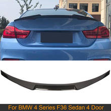 Alerón trasero de fibra de carbono para maletero, accesorio para BMW serie 4 F36 420i 428i 435i 418d 420d 435d Gran Goupe 2015 - 2018 2024 - compra barato